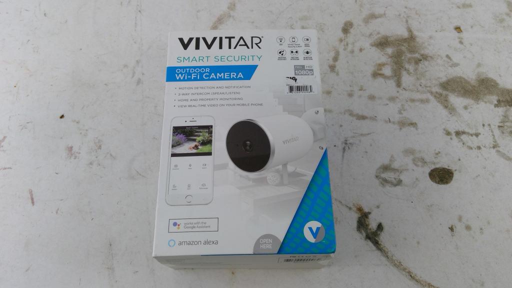Vivitar Smart Security Outdoor Wifi Camera