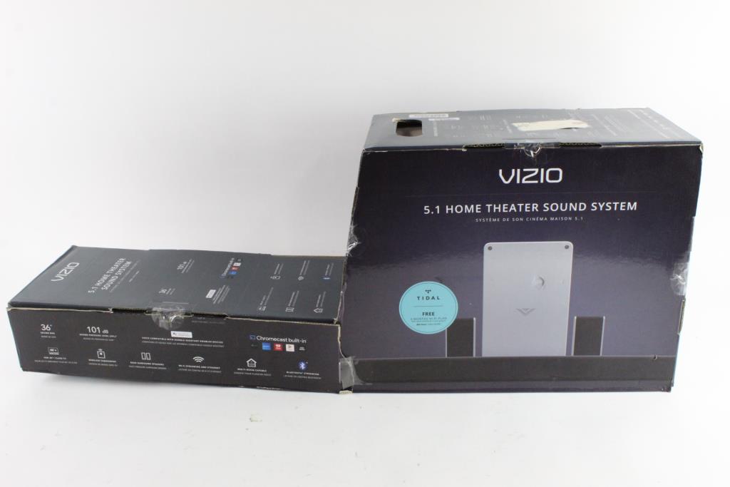 Vizio 5.1 Home Theater Sound System Property Room