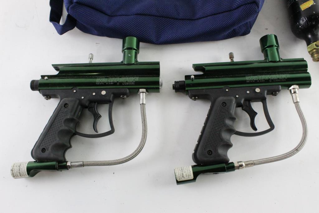 VL Triad Paintball Markers, 2 Pieces Property Room