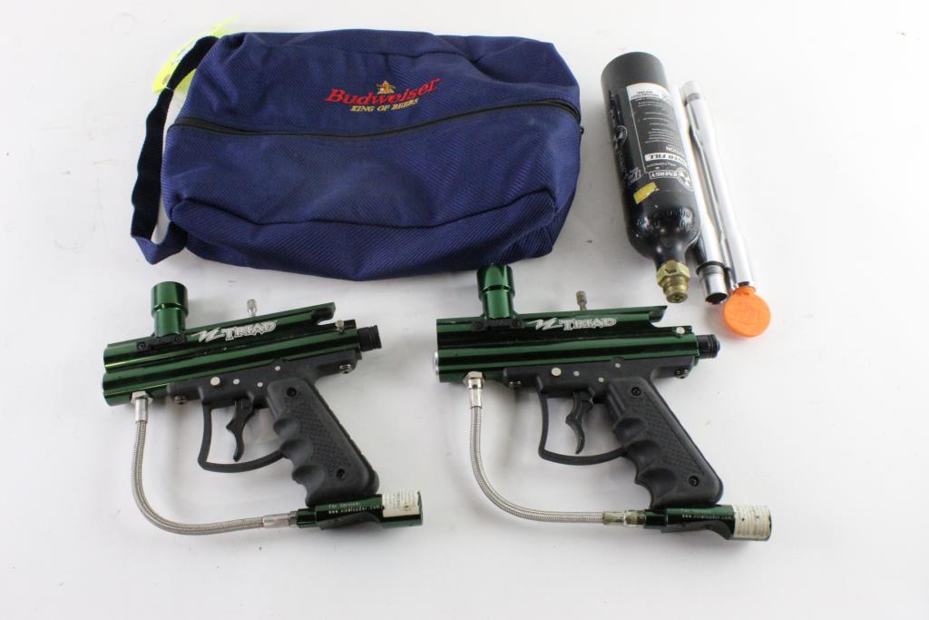 VL Triad Paintball Markers, 2 Pieces Property Room
