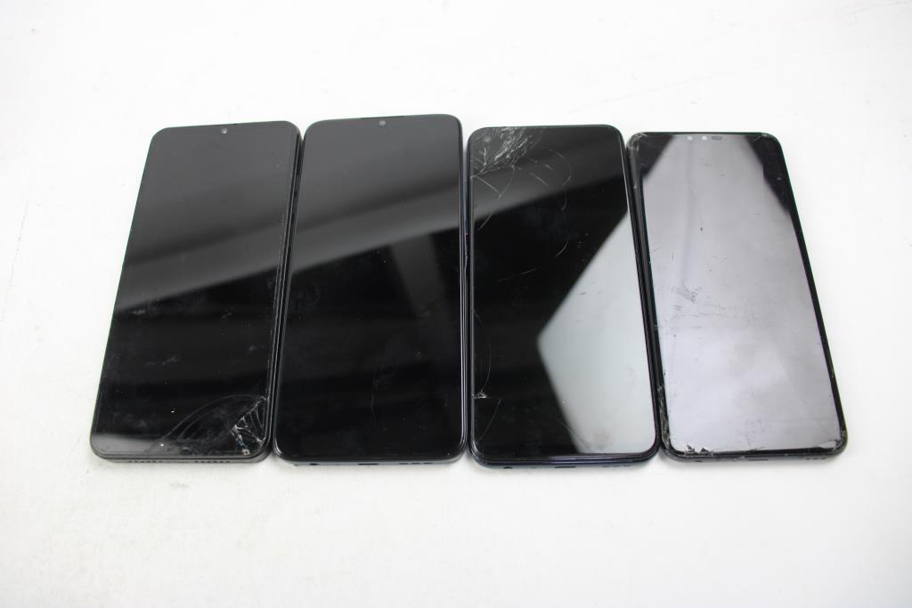Vortex, LG, 1+ Cell Phone Lot, 4 Pieces, Sold For Parts