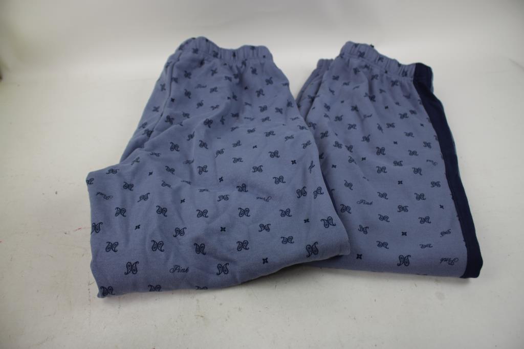 VS PINK Ivy Fleece Sweatpants Relaxed Fit 2 Pieces