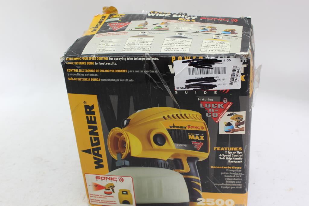 Wagner Power Painter Wide Shot Paint 