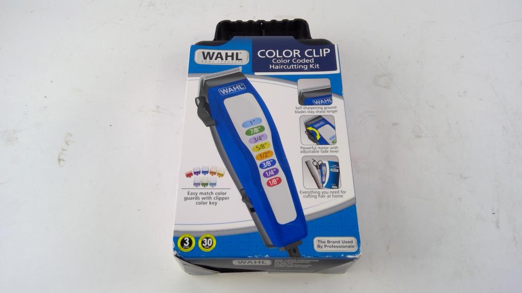 Wahl Color Clip Color Coded Haircutting Kit | Property Room
