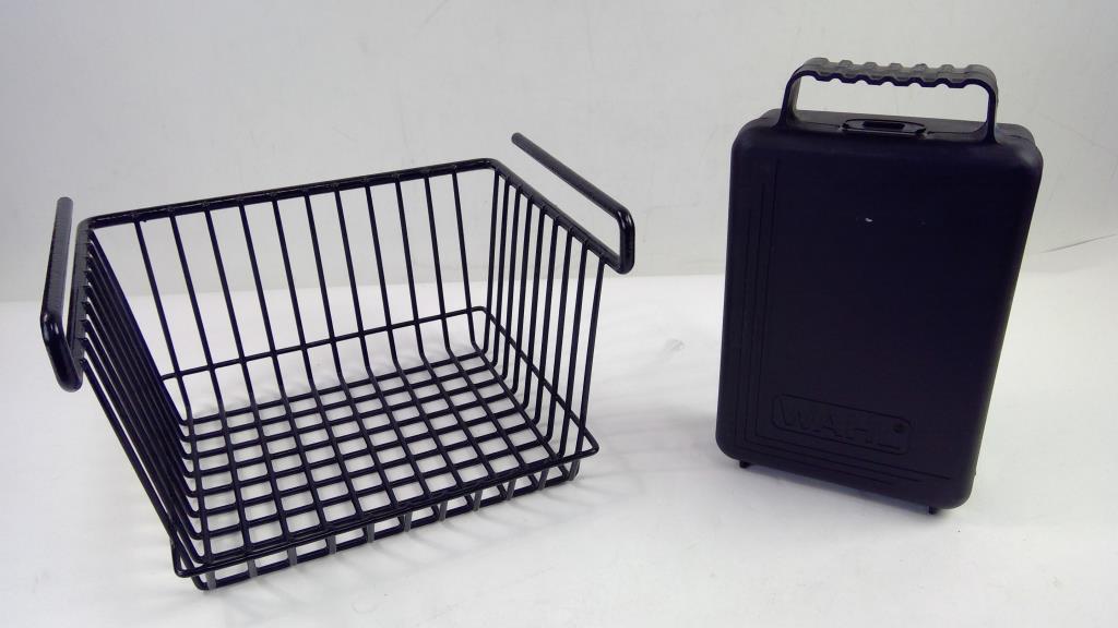 Wahl Hair Clippers Set, And Undershelf Storage Basket