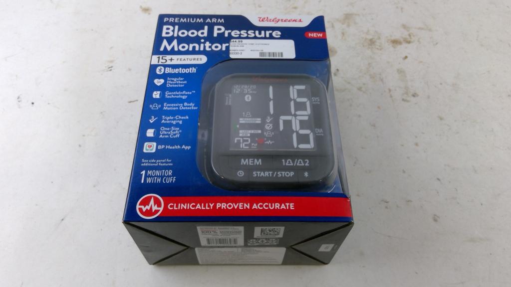 Walgreens Blood Pressure Monitor