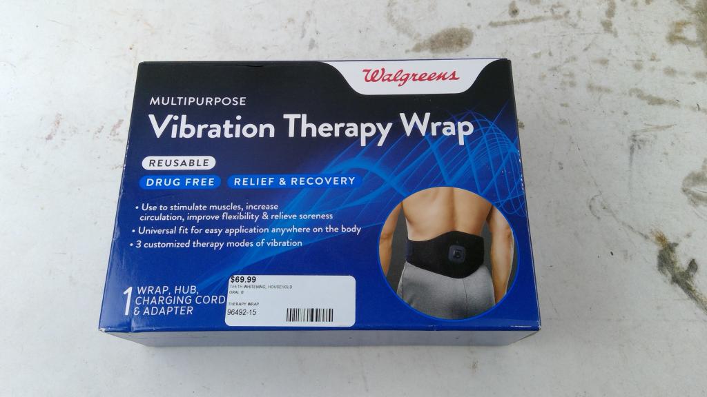 Walgreens Multi Purpose Vibration Therapy Wrap