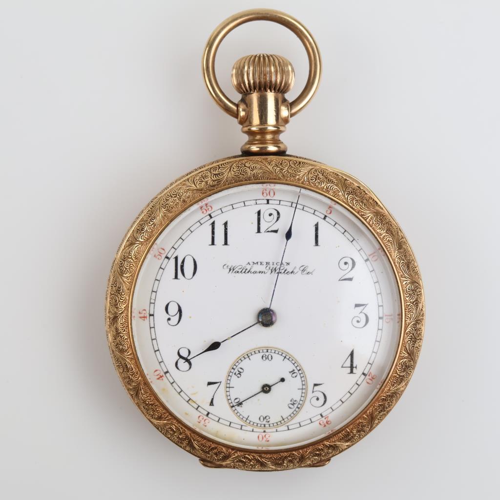 Waltham Watch Co. 14kt GF Pocket Watch