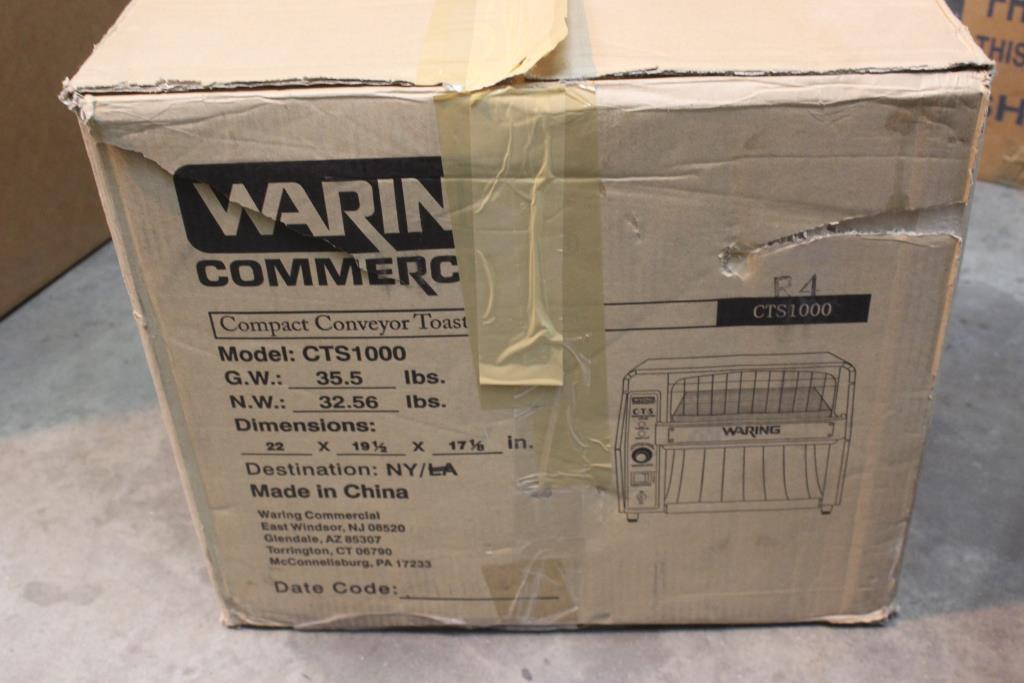 Waring Commercial Compact Conveyor Toasting System Property Room