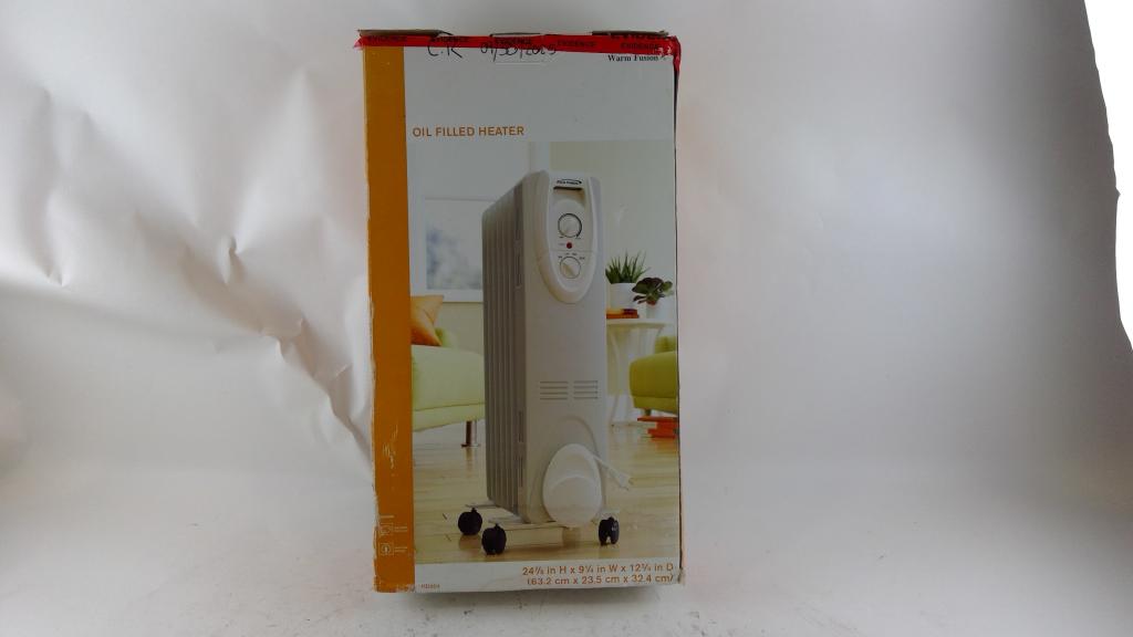 Warm Fusion Oil Filled Heater