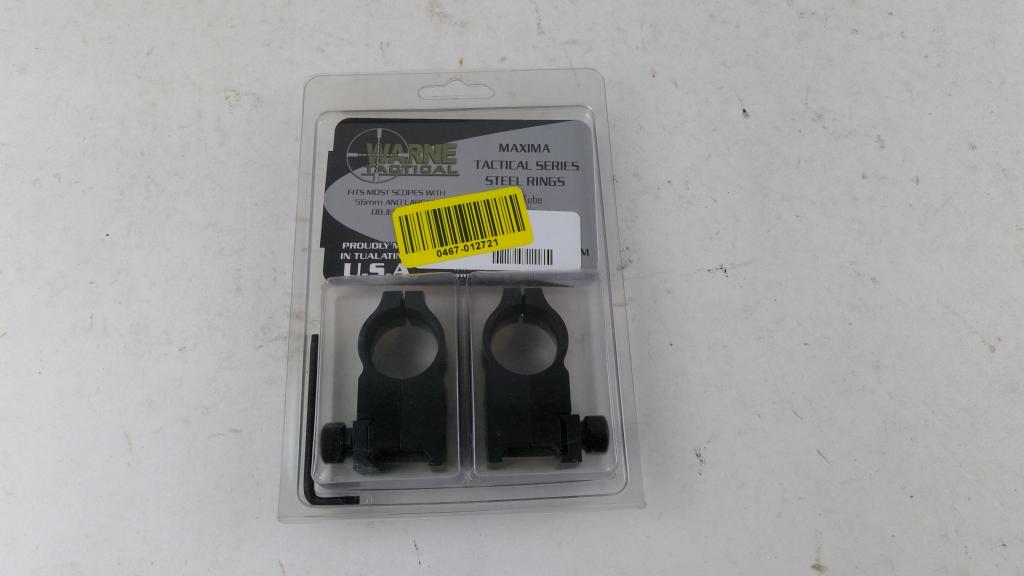 Warne Tactical Maxima Tactical Series Steel Rings