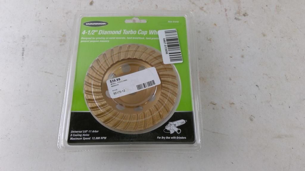 Warrior 4.5 Diamond Turbo Cup Wheel