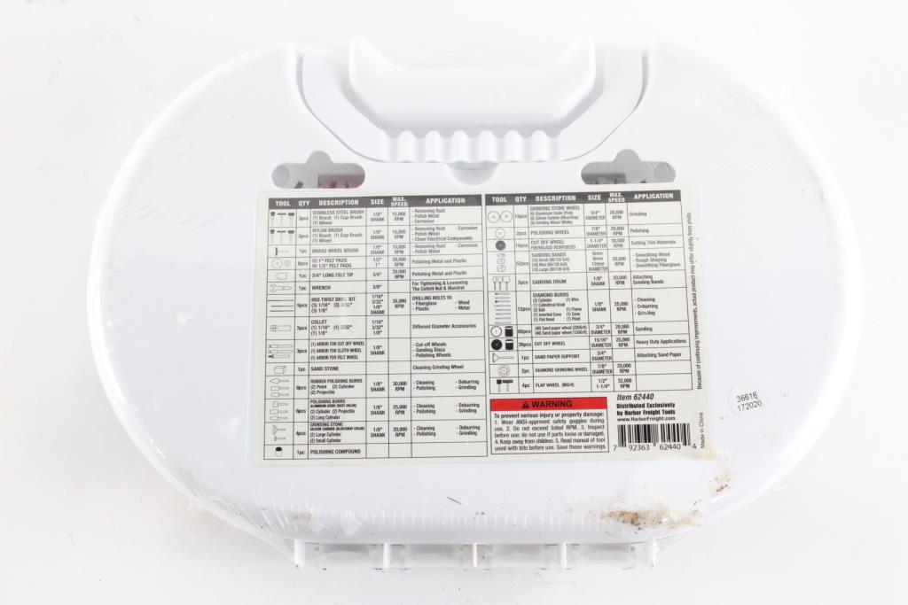 Warrior Rotary Accessory Kit Property Room