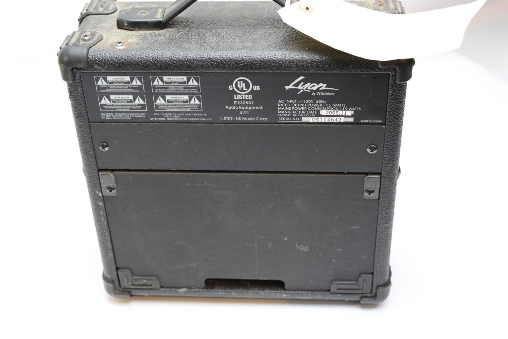 Washburn Lyon LA15B Guitar Amplifier Property Room