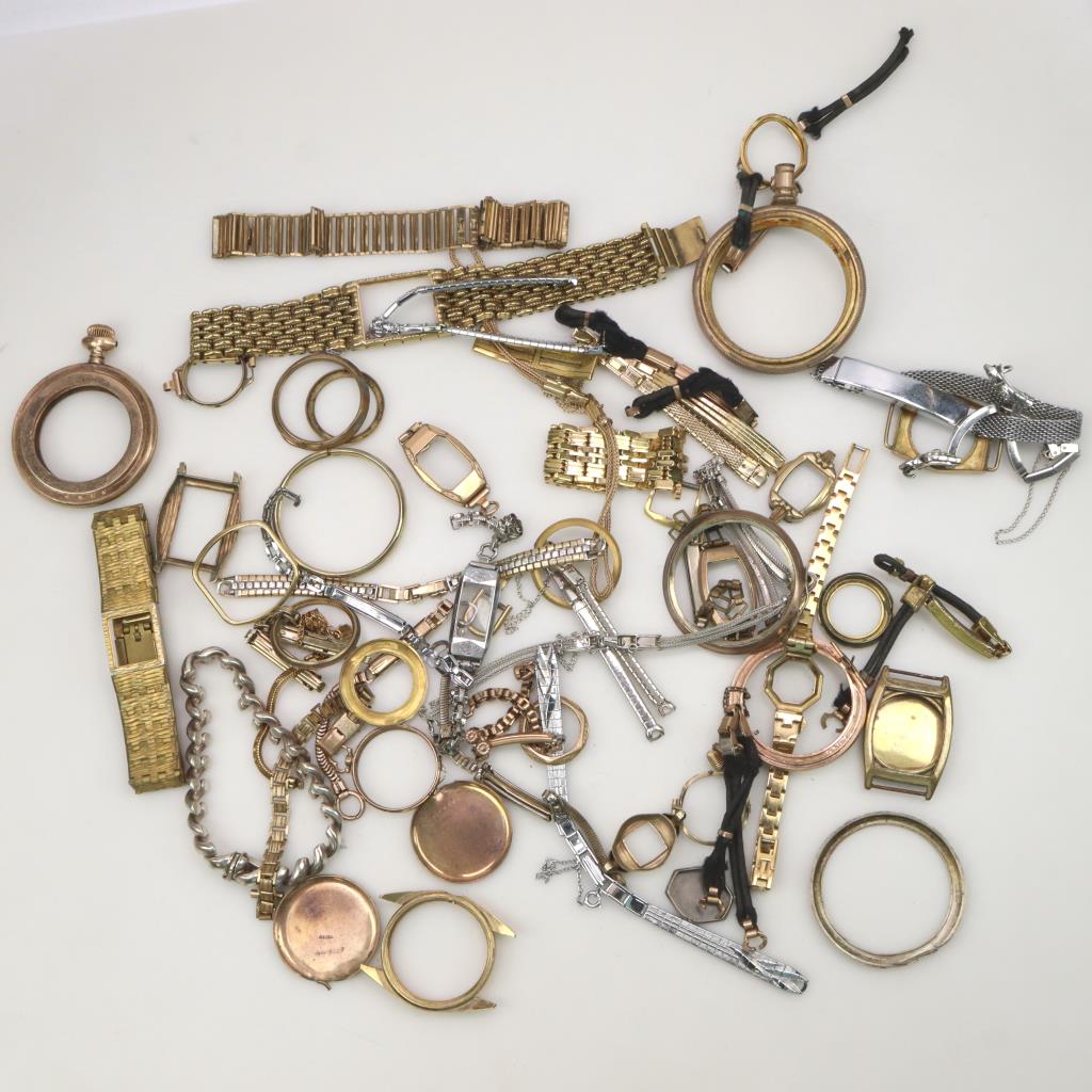 Watches Parts And Bands, 1+lbs Property Room