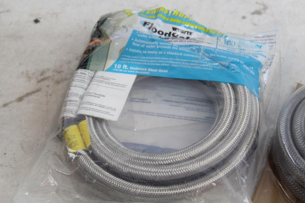 Watts FloodSafe AutoShutoff Connector Stainless Steel Hoses Property