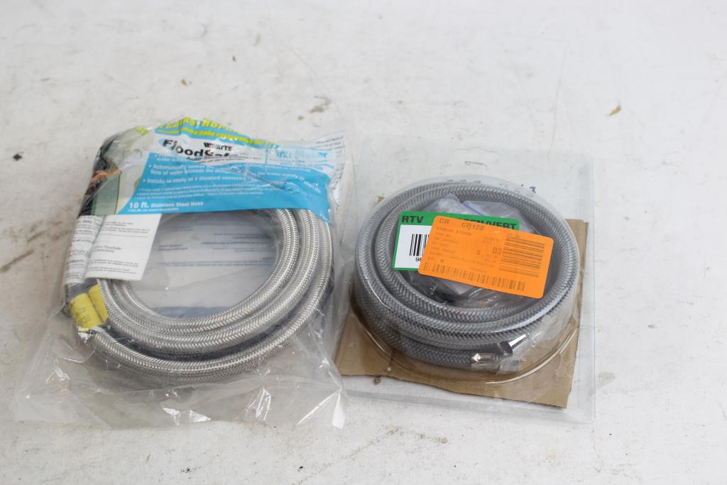 Watts FloodSafe AutoShutoff Connector Stainless Steel Hoses Property