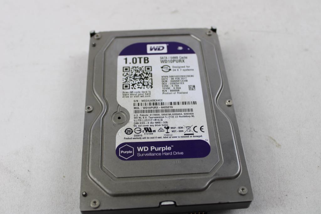 WD 1 Tb  SATA/6Mb WD10PURX