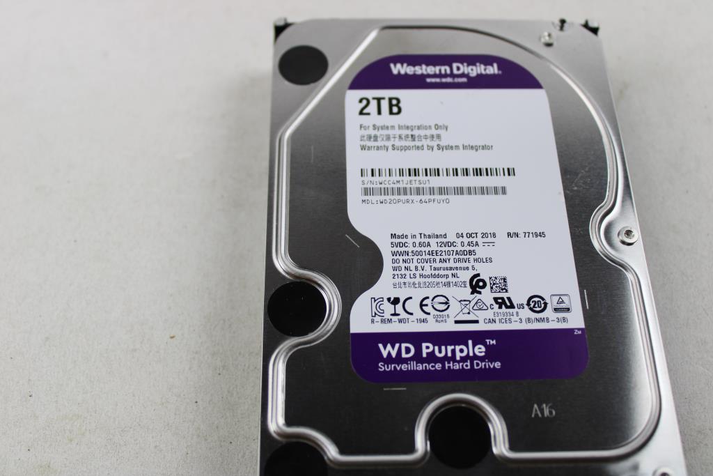 WD 2tb Internal Hard Drive