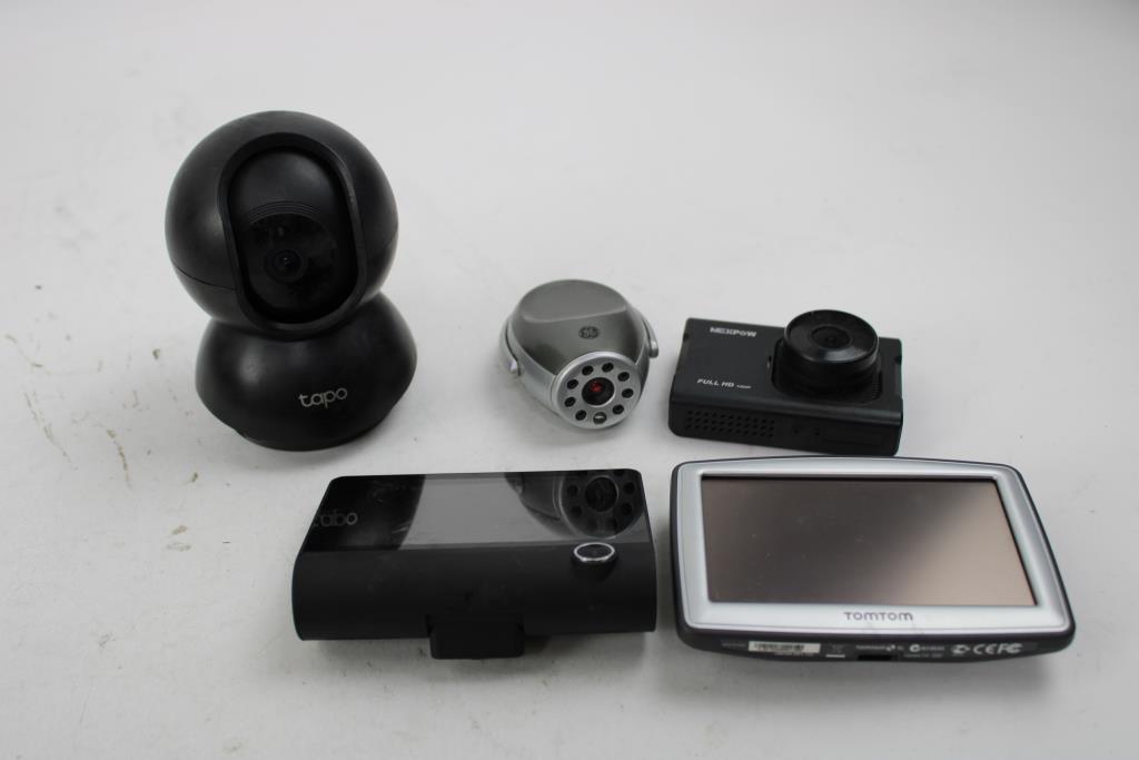 Webcams, GPS Navigator, And More, 10 Pieces