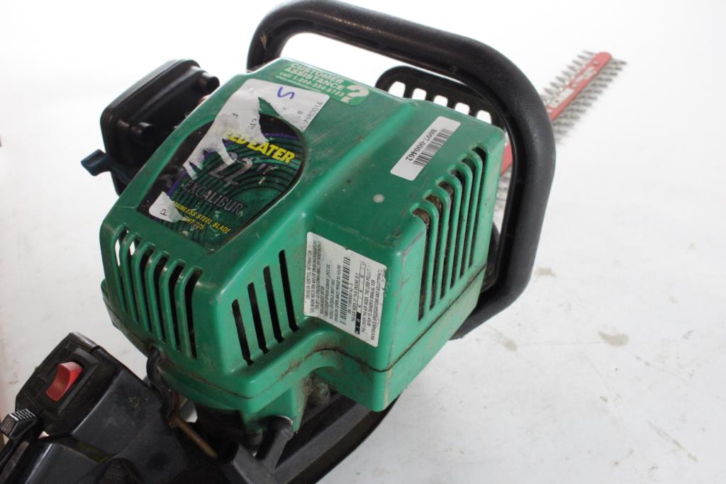 Weed Eater Gas Powered Hedge Trimmer Property Room