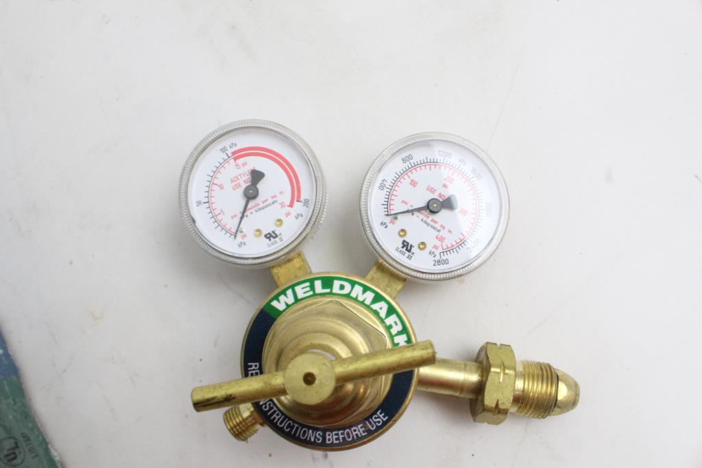 Weldmark Regulators And More, 5+ Pieces Property Room