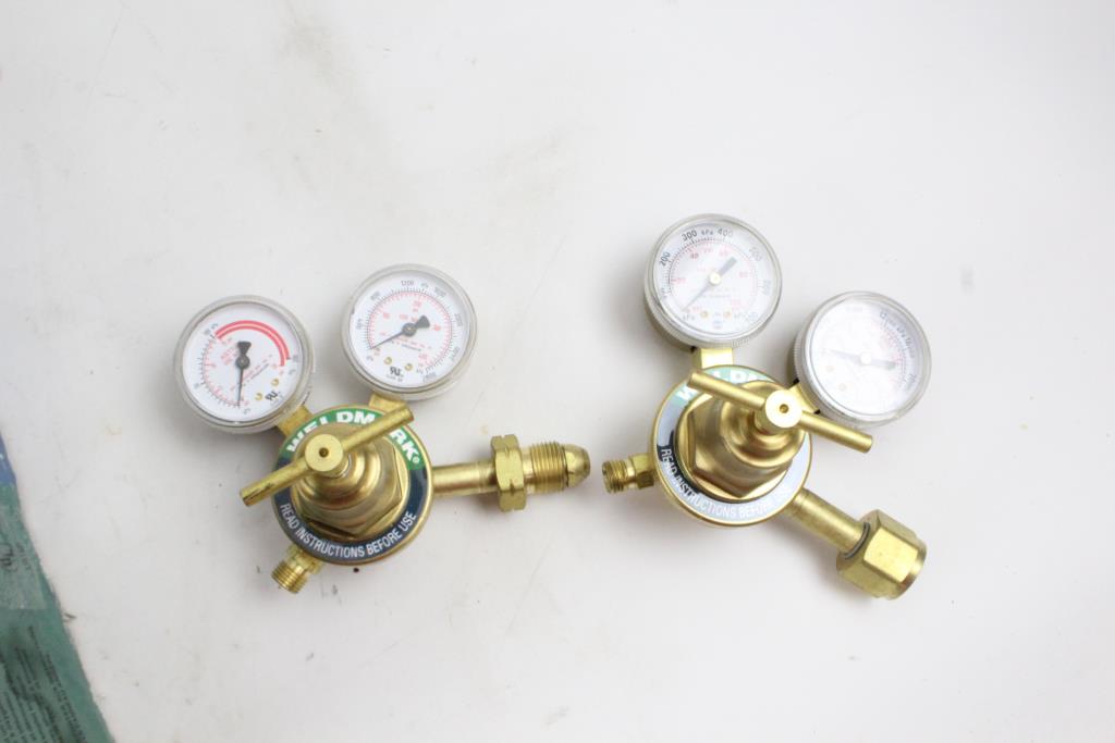 Weldmark Regulators And More, 5+ Pieces Property Room