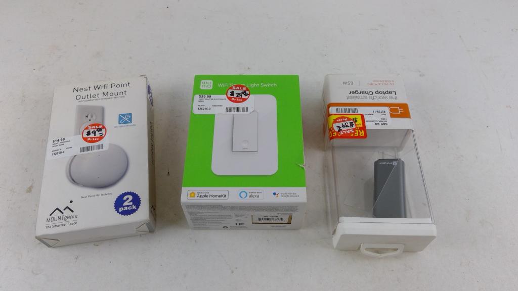 Wemo Wifi Smart Light Switch And More 3 Pieces