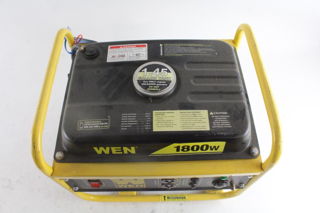 WEN 1800Watt Generator Property Room