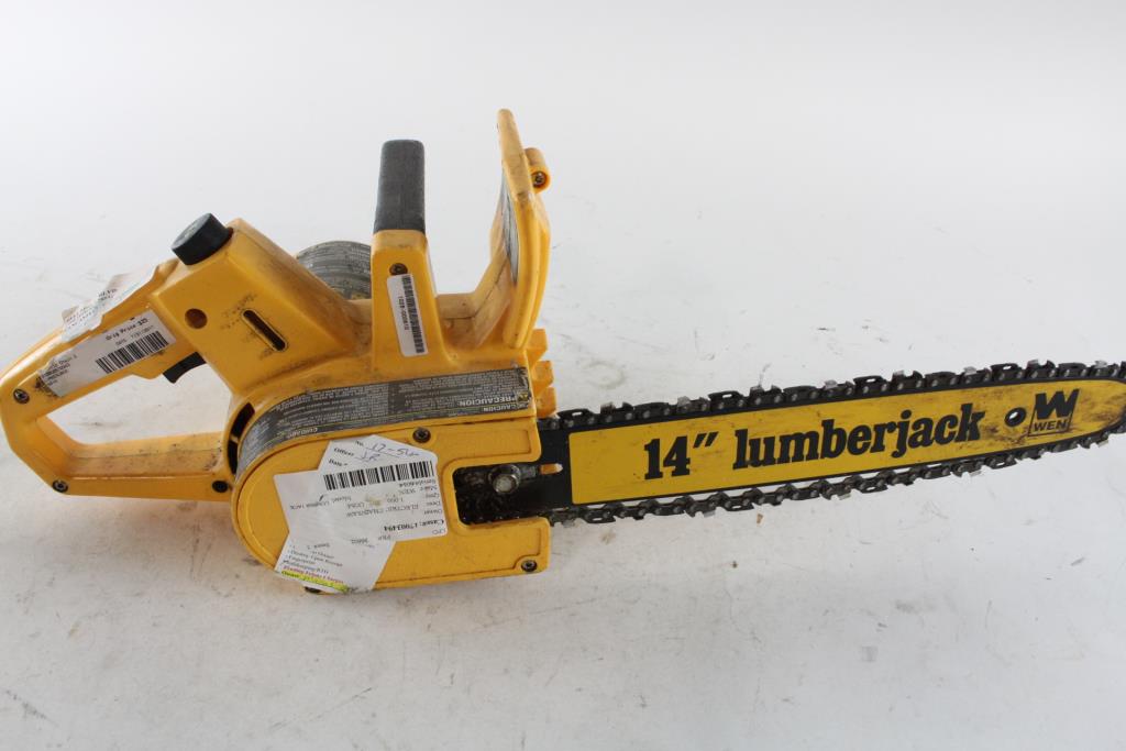Wen Lumberjack Electric Chainsaw Property Room