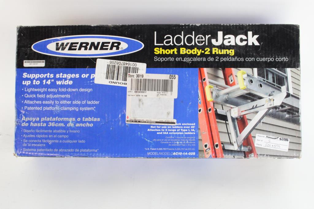 Werner Ladder Jack Property Room