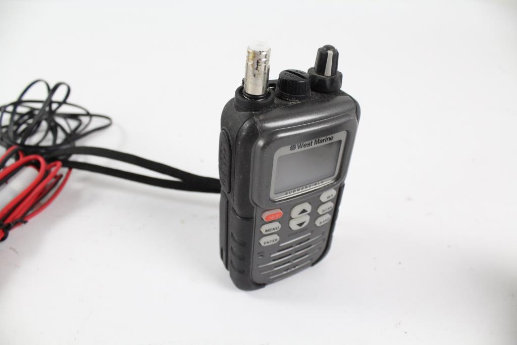 West Marine VHF250 Handheld Radio Property Room