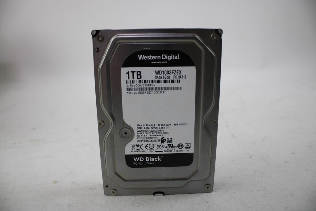Western Digital 1TB WD Black PC Internal Hard Drive