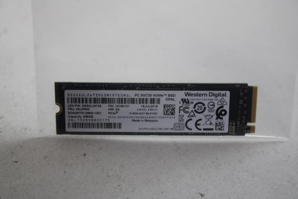 Western Digital 256GB Solid-State Drive