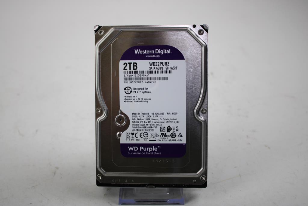 Western Digital 2TB Internal Hard Drive