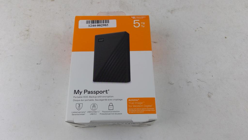 Western Digital Portable HDD 5TB