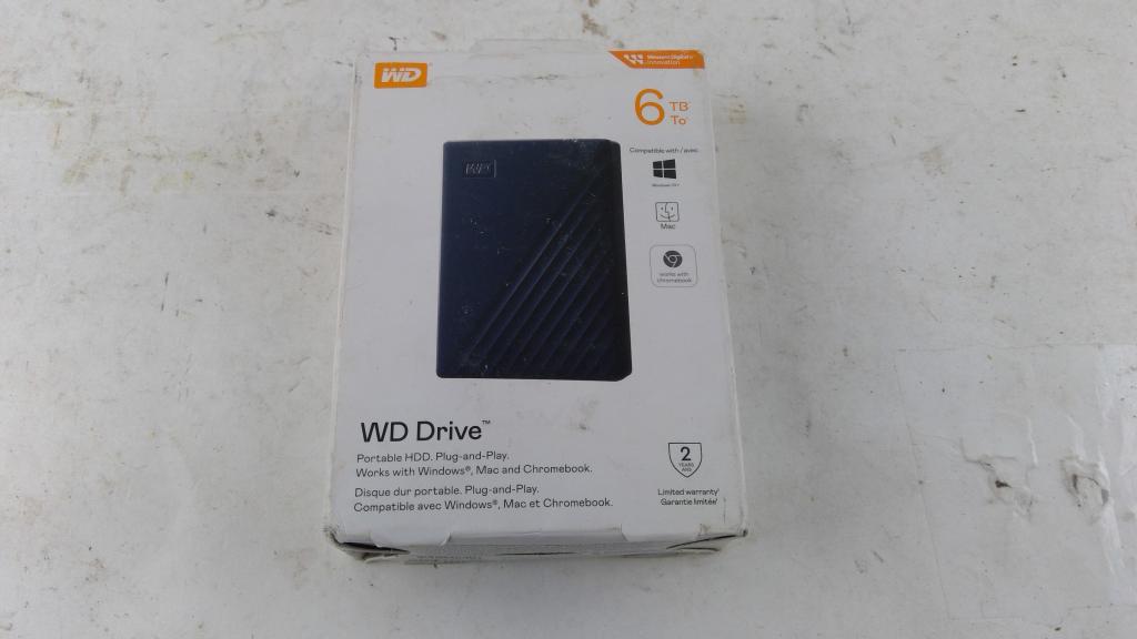 Western Digital Portable HDD 6TB