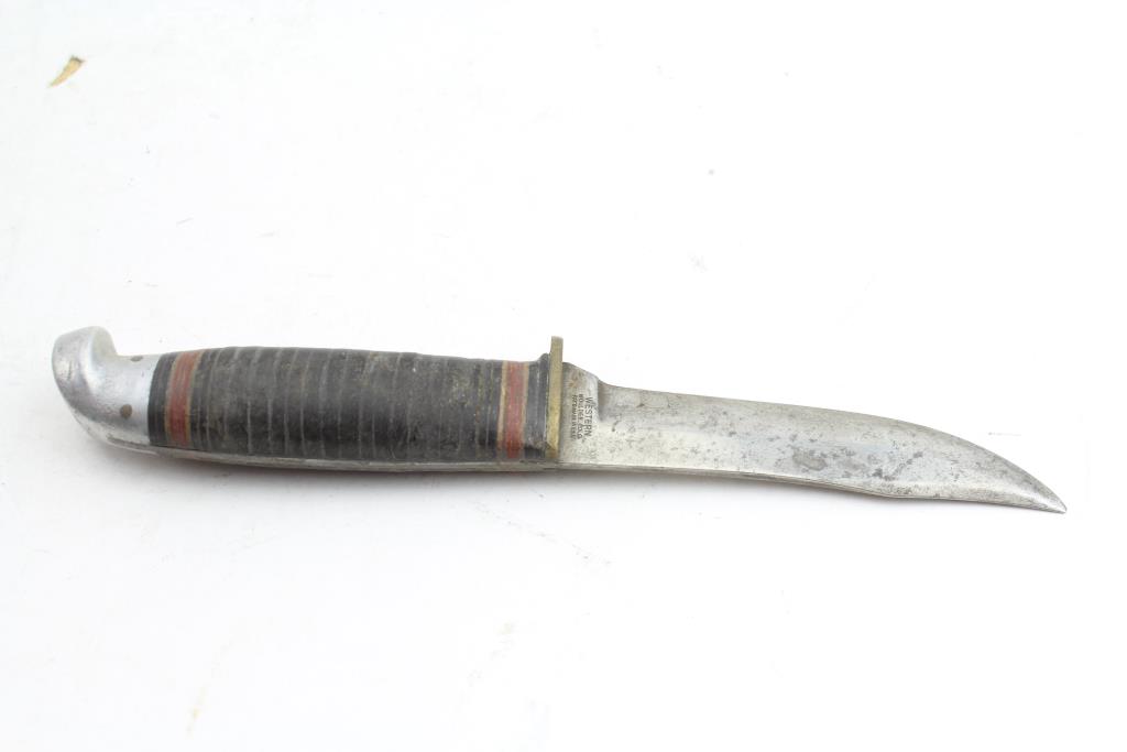 Western L66 Fixed Blade Knife Property Room
