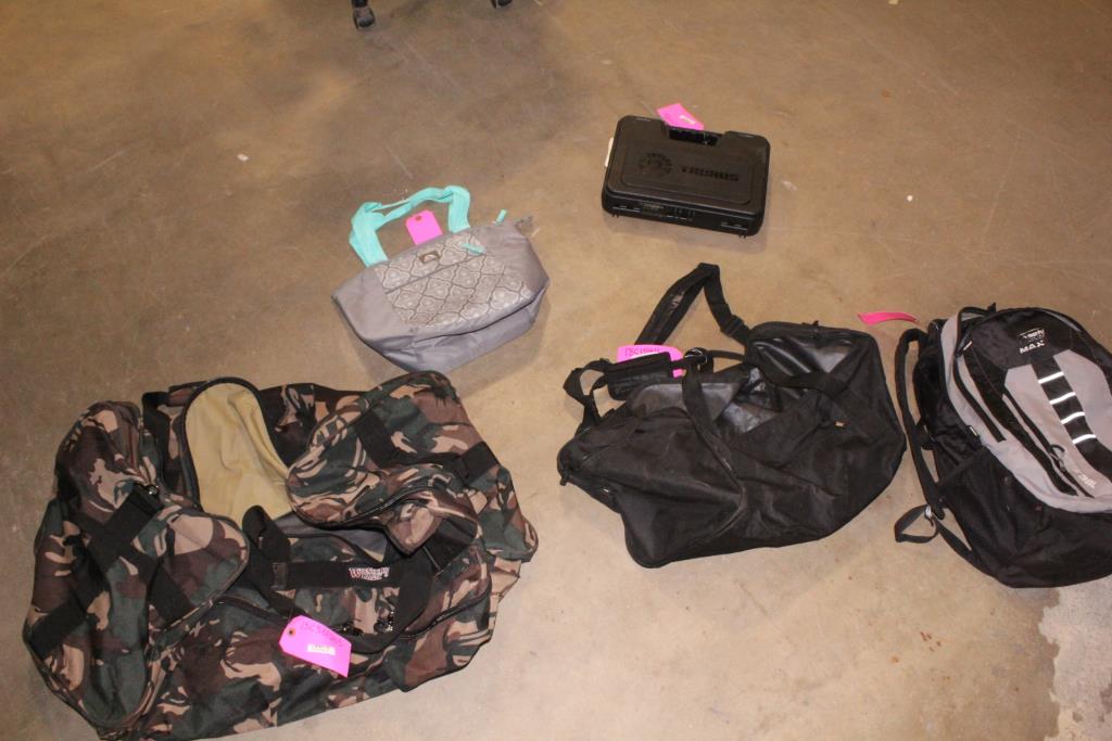 Western Pack Duffel Bag And More, 5 Pieces Property Room