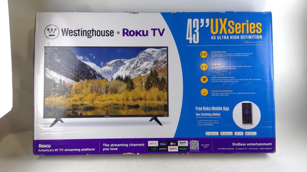 Westinghouse Roku 43" TV