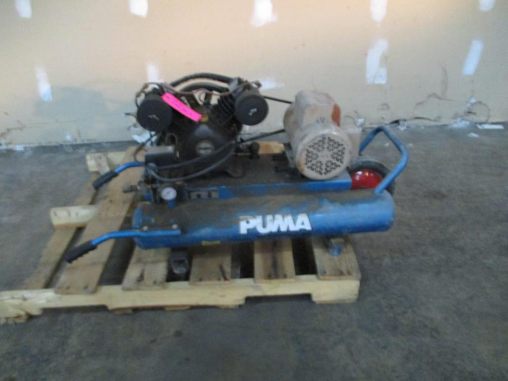 Wheel Barrow Air Compressor Property Room