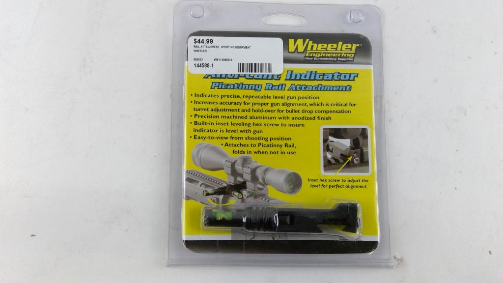 Wheeler Engineering Anti-cant Indicator