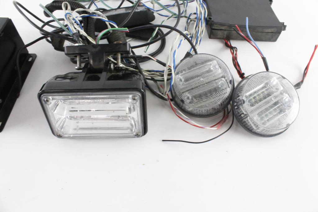 Whelen System Connection Map Control Box, Strobe Box, And Siren