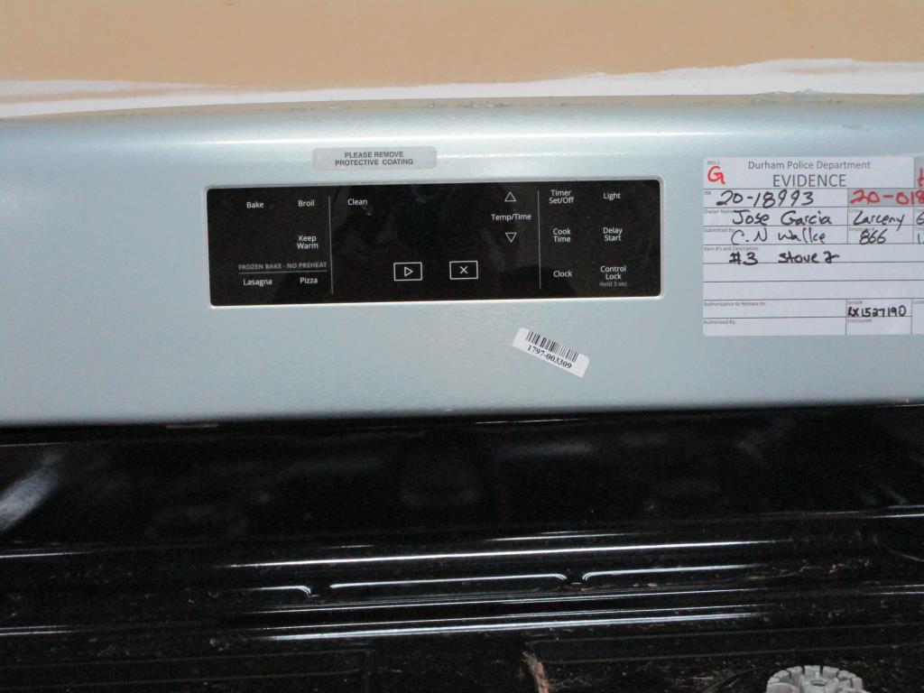 Whirlpool Gas Stove Property Room