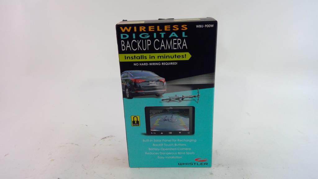 Whistler Wireless Digital Backup Camera Property Room
