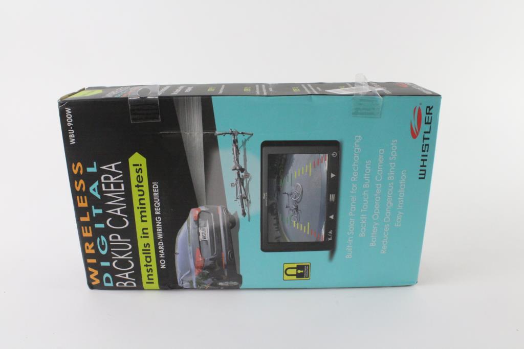 Whistler Wireless Backup Camera Wbu 800