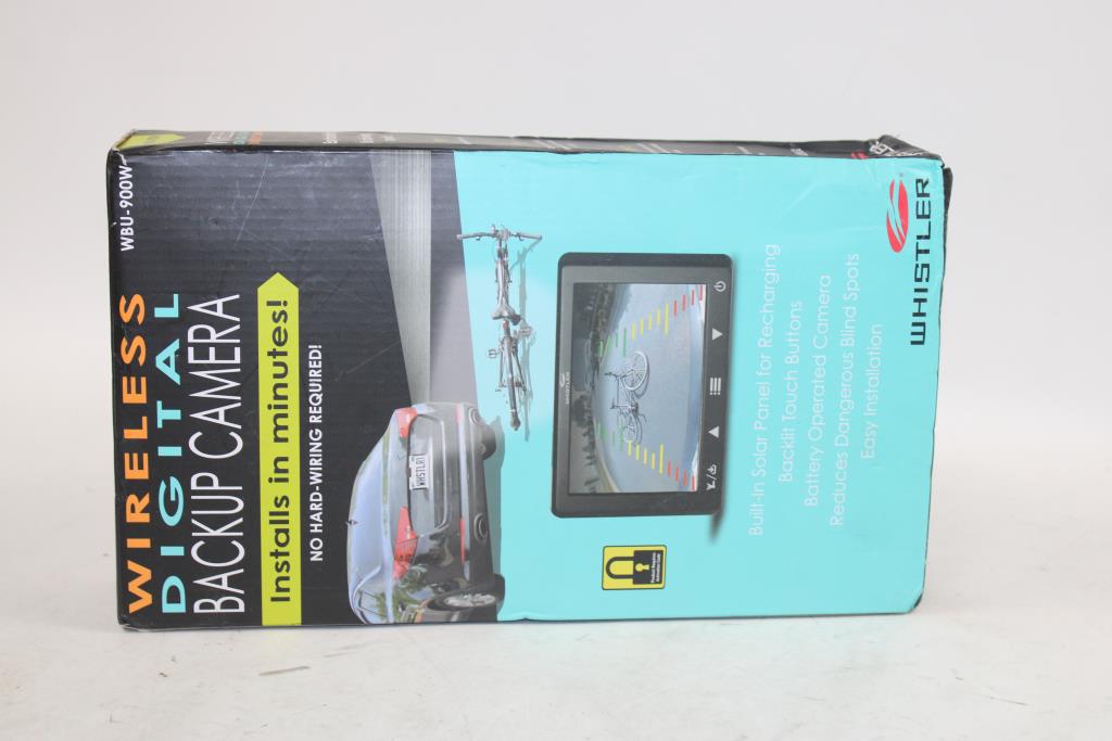 Whistler Wireless Digital Backup Camera WBU900W Property Room