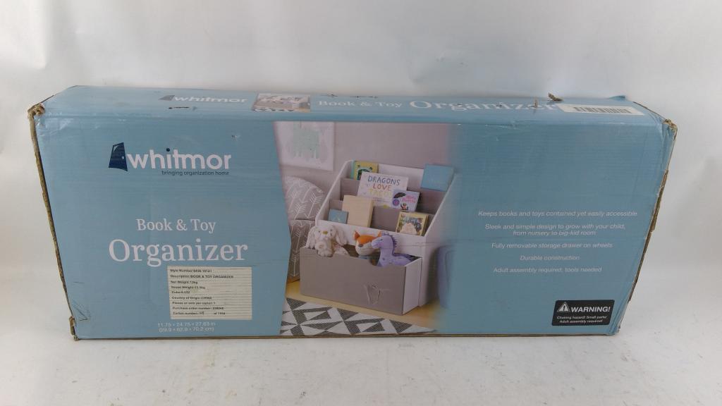 Whitmor Book & Toy Organizer