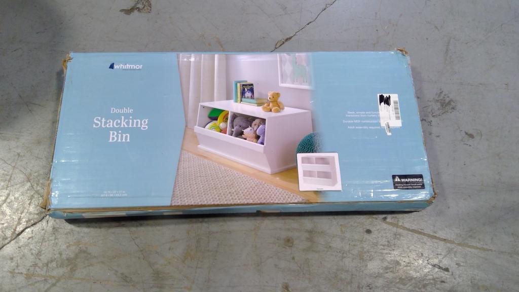 Whitmor Double Stacking Bin