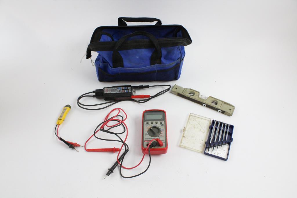 Wiggy Voltage Tester, Craftsman 82040 Temperature Probe, Screwdrive Set